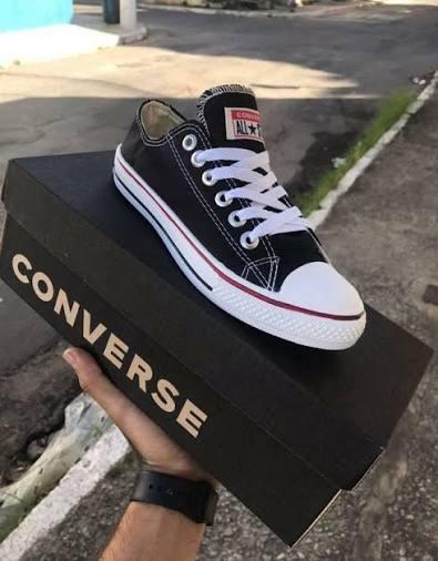 Tênis Chuck Taylor Cano Curto Tecido All Star