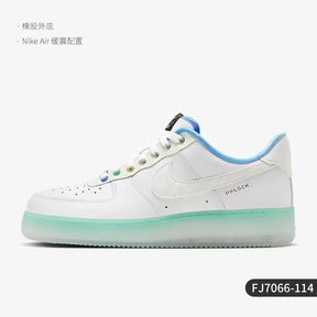 Nike Oficial Genuíno Air Force 1 '07 PRM Calçados Esportivos Casuais Masculinos FJ7066-114