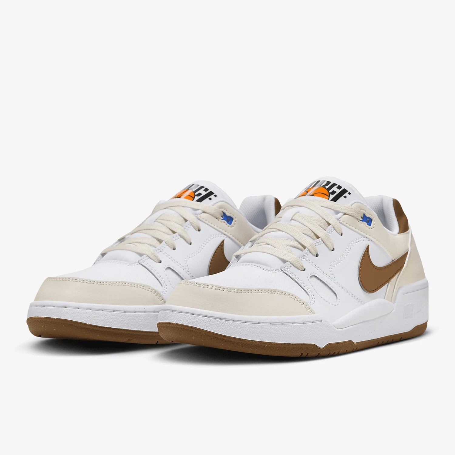 Tênis masculino Nike oficial autêntico Full Force LO de corte baixo com cadarço HJ3485-121