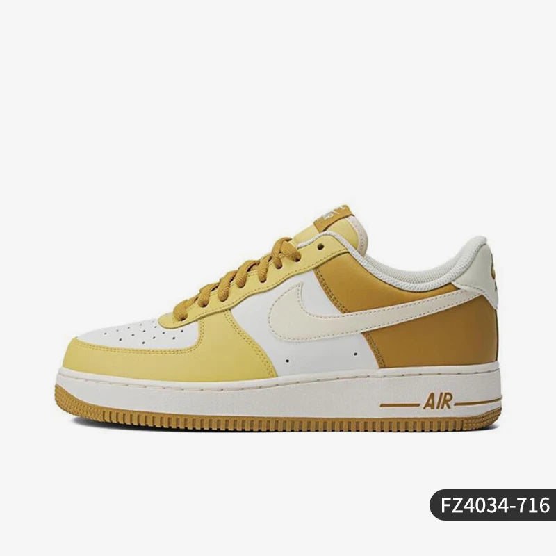 Nike oficial genuíno Air Force 1 tênis casual esportivo de cano baixo masculino FZ4034-716